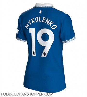 Everton Vitaliy Mykolenko #19 Hjemmebanetrøje Dame 2023-24 Kortærmet